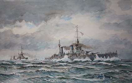 Marine Artists || DREADNOUGHTS AND 20th CENTURY WARSHIPS